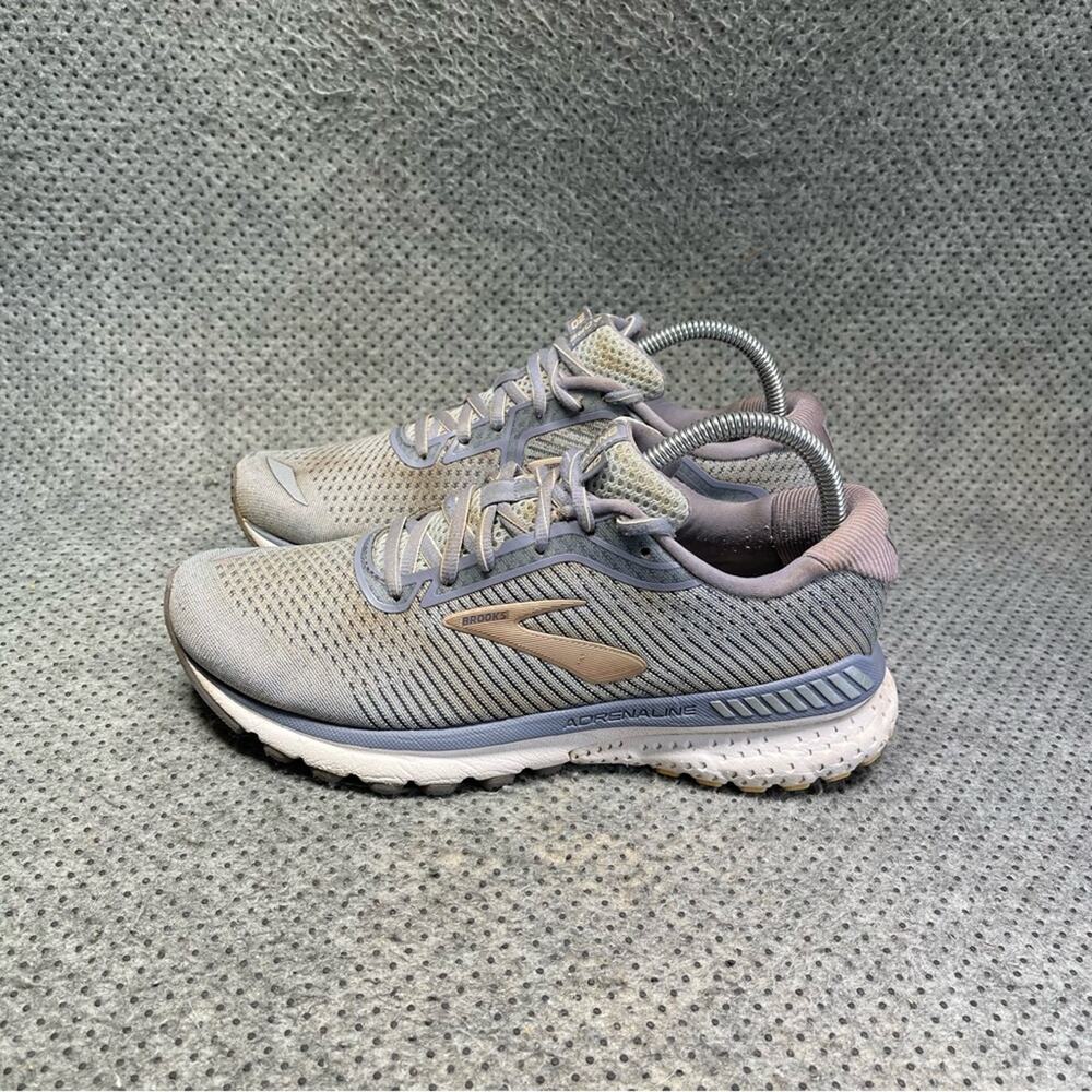 Brooks Adrenaline 20 Grey Running Shoes Size 8.5 Women’s